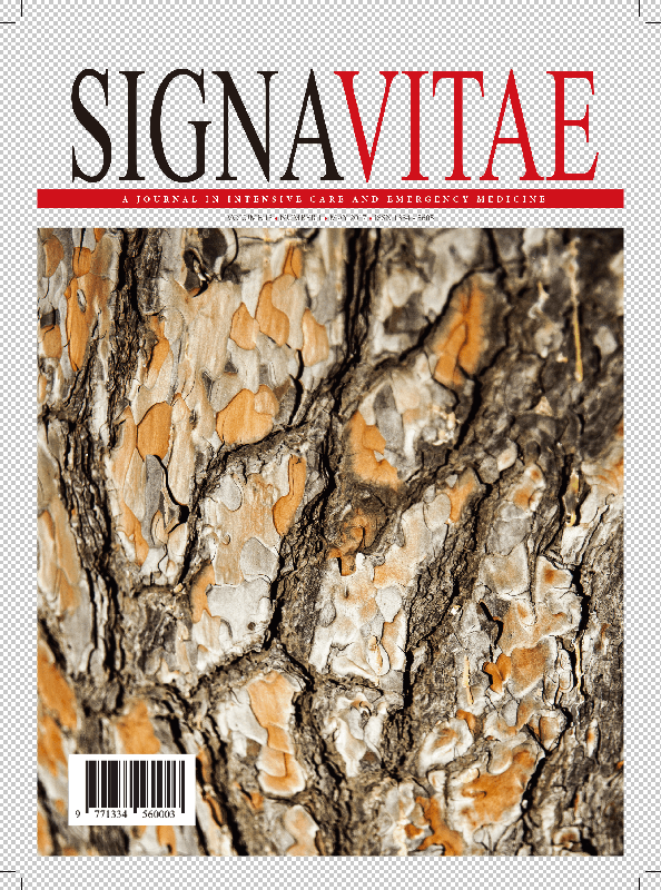 SIGNAVITAE Volume 13 Issue 1 cover